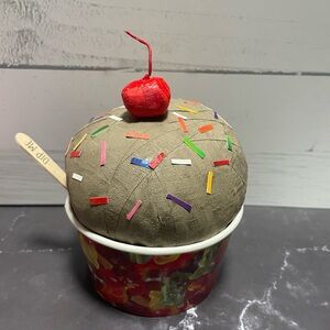 Surprise Ball Daisy Themed Ice cream sundae Handmade 🍨🍦🍫